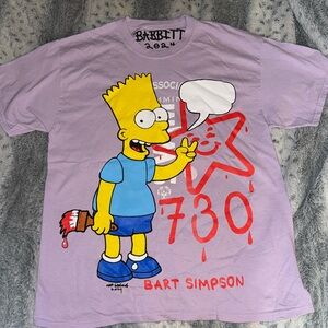 Men’s or Women’s Babbitt & Ass Pizza Collab. Super Rare Bart Simpson T-shirt!.